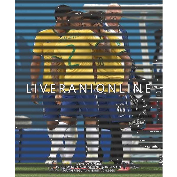 FIFA World Cup Brasile 2014 Gruppo A San Paolo - 12.06.2014 Brasile-Croazia Nella Foto:neymar esulta /Ph.Vitez-Ag. Aldo Liverani