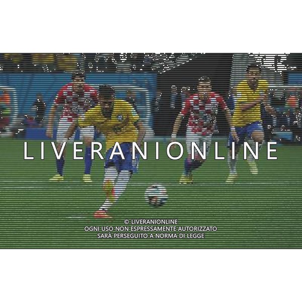 FIFA World Cup Brasile 2014 Gruppo A San Paolo - 12.06.2014 Brasile-Croazia Nella Foto:neymar secondo gol /Ph.Vitez-Ag. Aldo Liverani