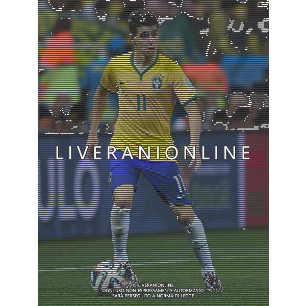 FIFA World Cup Brasile 2014 Gruppo A San Paolo - 12.06.2014 Brasile-Croazia Nella Foto:oscar /Ph.Vitez-Ag. Aldo Liverani