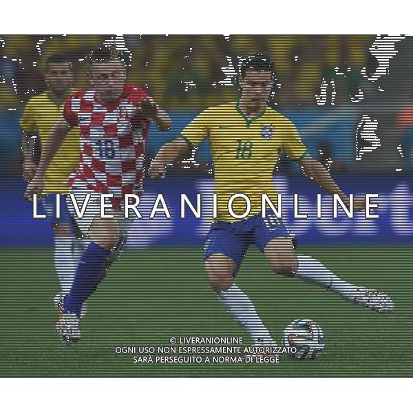 FIFA World Cup Brasile 2014 Gruppo A San Paolo - 12.06.2014 Brasile-Croazia Nella Foto:hernanes olic /Ph.Vitez-Ag. Aldo Liverani