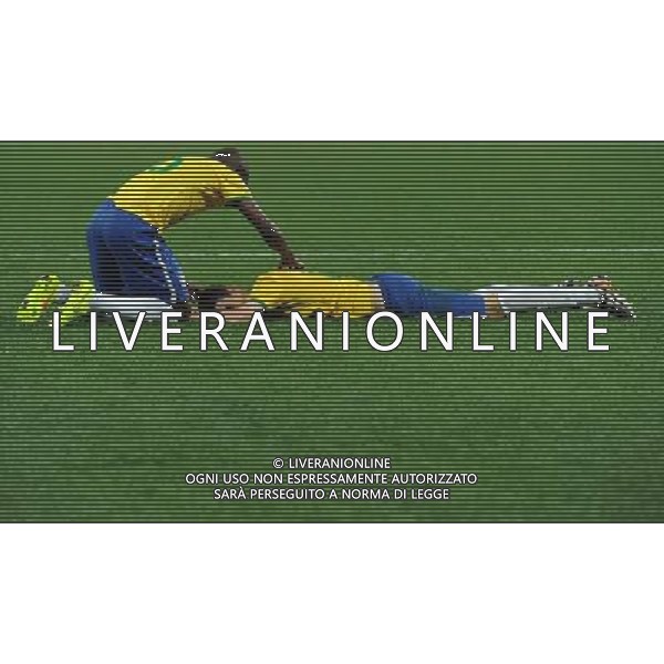 FIFA World Cup Brasile 2014 Gruppo A San Paolo - 12.06.2014 Brasile-Croazia Nella Foto:oscar esulta /Ph.Vitez-Ag. Aldo Liverani