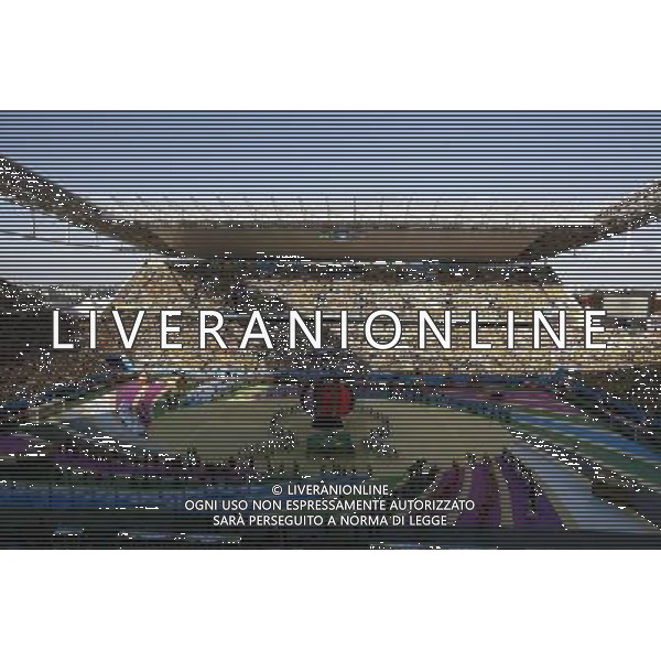 (140612) -- SAO PAULO, June 12, 2014 () -- The opening ceremony of 2014 FIFA World Cup is held in the Arena de Sao Paulo Stadium in Sao Paulo, Brazil, June 12, 2014.()(pcy) AG ALDO LIVERANI SAS ONLY ITALY