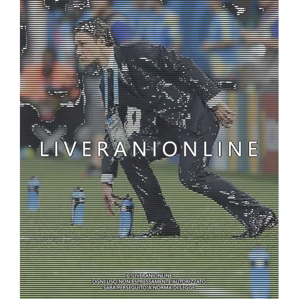 (140612) -- SAO PAULO, June 12, 2014 () -- Croatia\'s coach Niko Kovac reacts during the opening match of 2014 FIFA World Cup in the Arena de Sao Paulo Stadium in Sao Paulo, Brazil, June 12, 2014. (/Qi Heng)(rh) AG ALDO LIVERANI SAS ONLY ITALY