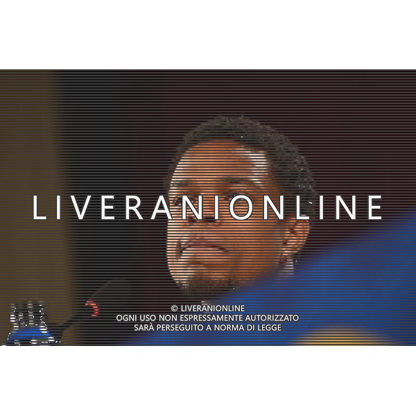 Loic REMY - 13.06.2014 - Conference de presse - France - Coupe du Monde 2014 - Ribeirao Preto Photo : Dave Winter / Icon Sport /AGENZIA ALDO LIVERANI SAS - ITALY ONLY - EDITORIAL USE ONLY - Conferenza Stampa della nazionale della Francia - Coppa del Mondo 2014 - Brasile 13 giugno 2014