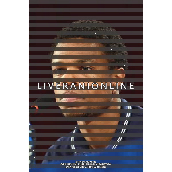 Loic REMY - 13.06.2014 - Conference de presse - France - Coupe du Monde 2014 - Ribeirao Preto Photo : Dave Winter / Icon Sport /AGENZIA ALDO LIVERANI SAS - ITALY ONLY - EDITORIAL USE ONLY - Conferenza Stampa della nazionale della Francia - Coppa del Mondo 2014 - Brasile 13 giugno 2014