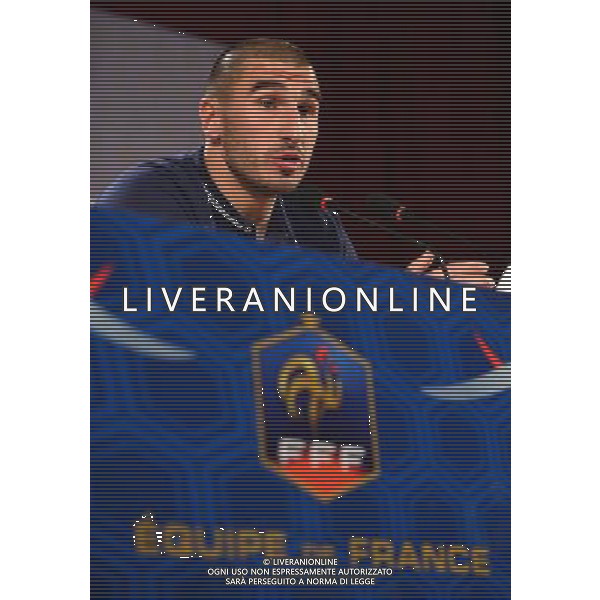 Stephane RUFFIER - 13.06.2014 - Conference de presse - France - Coupe du Monde 2014 - Ribeirao Preto Photo : Dave Winter / Icon Sport /AGENZIA ALDO LIVERANI SAS - ITALY ONLY - EDITORIAL USE ONLY - Conferenza Stampa della nazionale della Francia - Coppa del Mondo 2014 - Brasile 13 giugno 2014