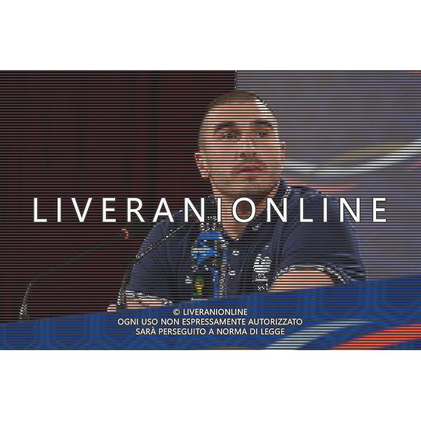 Stephane RUFFIER - 13.06.2014 - Conference de presse - France - Coupe du Monde 2014 - Ribeirao Preto Photo : Dave Winter / Icon Sport /AGENZIA ALDO LIVERANI SAS - ITALY ONLY - EDITORIAL USE ONLY - Conferenza Stampa della nazionale della Francia - Coppa del Mondo 2014 - Brasile 13 giugno 2014