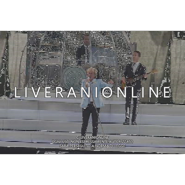 Rod Stewart performs at Falmer Stadium (American Express Community Stadium \'The Amex\') Brighton on 13 June 2014. Roderick David \'Rod\' Stewart, CBE pictured. ©photoshot/Agenzia Aldo Liverani sas - ITALY ONLY - EDITORIAL USE ONLY