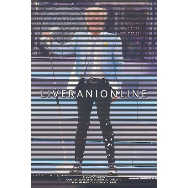 Rod Stewart performs at Falmer Stadium (American Express Community Stadium \'The Amex\') Brighton on 13 June 2014. Roderick David \'Rod\' Stewart, CBE pictured. ©photoshot/Agenzia Aldo Liverani sas - ITALY ONLY - EDITORIAL USE ONLY