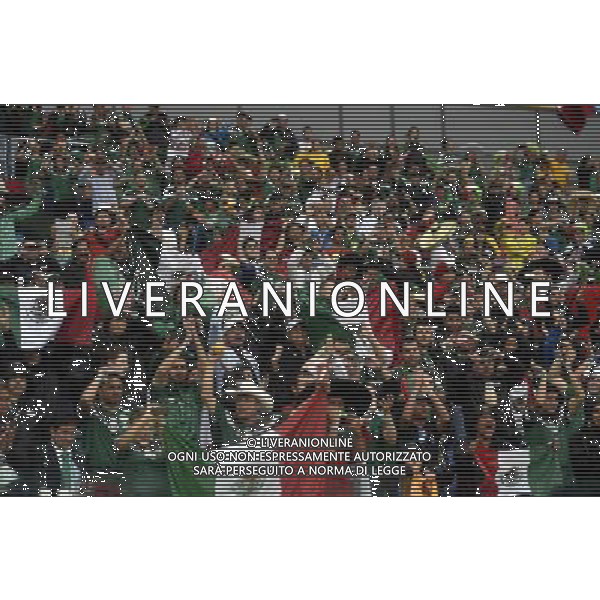 (140613) -- NATAL, June 13, 2014 () -- Mexico\'s football fans watch a Group A match between Mexico and Cameroon of 2014 FIFA World Cup at the Estadio das Dunas Stadium in Natal, Brazil, June 13, 2014. (/Lui Siu Wai)(pcy) ©photoshot/Agenzia Aldo Liverani sas - ITALY ONLY - EDITORIAL USE ONLY - Messico v Camerun partita del Gruppo A Coppa del Mondo FIFA 2014 in Estadio das Dunas Stadium a Natal, Brasile, 13 giugno 2014