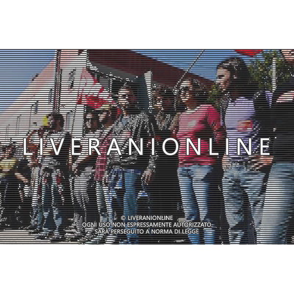 Demonstration of social movements in Sao Paulo, Brazil on June 12, 2014. The demonstration happens near the same avenue that leads to the Itaquerao stadium, where it occurs on the same day, the opening match of the World Cup between Brazil and Croatia. (Photo by Tiago Mazza Chiaravalloti/NurPhoto) ©photoshot/Agenzia Aldo Liverani sas - ITALY ONLY - EDITORIAL USE ONLY - Scontri tra manifestanti e polizia durante la manifestazione di Protesta e la dimostrazione dei movimenti sociali a Sao Paulo, in Brasile il 12 giugno 2014 nel giorno della partita inaugurale della Coppa del Mondo Fifa World Cup 