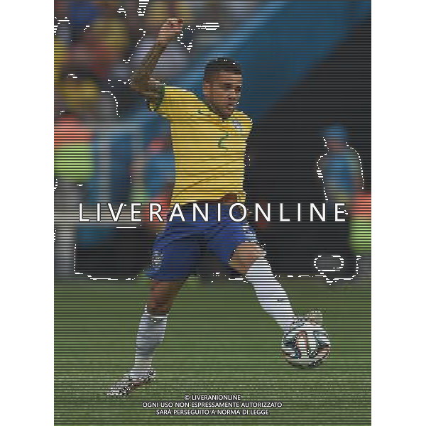 FIFA World Cup Brasile 2014 Gruppo A San Paolo - 12.06.2014 Brasile-Croazia Nella Foto:Dani Alves /Ph.Vitez-Ag. Aldo Liverani