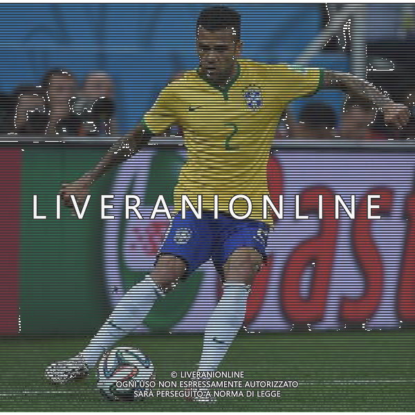 FIFA World Cup Brasile 2014 Gruppo A San Paolo - 12.06.2014 Brasile-Croazia Nella Foto:Dani Alves /Ph.Vitez-Ag. Aldo Liverani