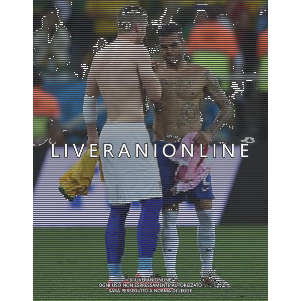 FIFA World Cup Brasile 2014 Gruppo A San Paolo - 12.06.2014 Brasile-Croazia Nella Foto:Dani Alves /Ph.Vitez-Ag. Aldo Liverani