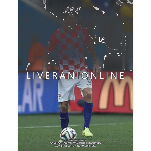 FIFA World Cup Brasile 2014 Gruppo A San Paolo - 12.06.2014 Brasile-Croazia Nella Foto:Corluka Vedran /Ph.Vitez-Ag. Aldo Liverani