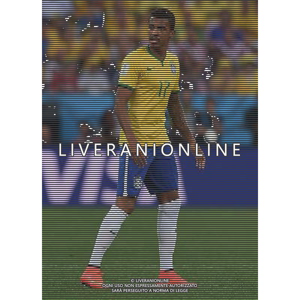 FIFA World Cup Brasile 2014 Gruppo A San Paolo - 12.06.2014 Brasile-Croazia Nella Foto:Luiz Gustavo /Ph.Vitez-Ag. Aldo Liverani