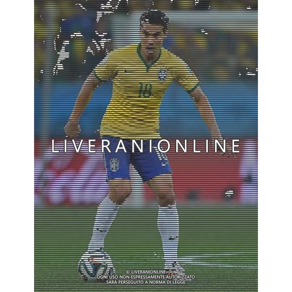 FIFA World Cup Brasile 2014 Gruppo A San Paolo - 12.06.2014 Brasile-Croazia Nella Foto:Hernanes /Ph.Vitez-Ag. Aldo Liverani