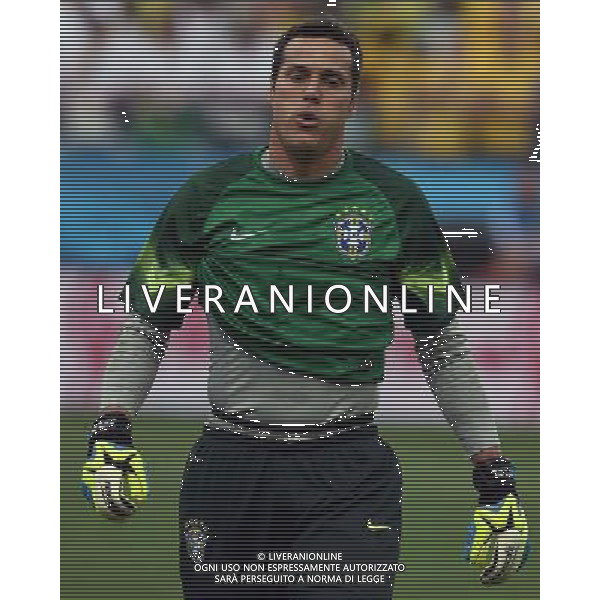 FIFA World Cup Brasile 2014 Gruppo A San Paolo - 12.06.2014 Brasile-Croazia Nella Foto:Julio Cesar /Ph.Vitez-Ag. Aldo Liverani