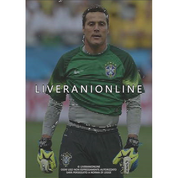 FIFA World Cup Brasile 2014 Gruppo A San Paolo - 12.06.2014 Brasile-Croazia Nella Foto:Julio Cesar /Ph.Vitez-Ag. Aldo Liverani