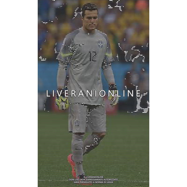 FIFA World Cup Brasile 2014 Gruppo A San Paolo - 12.06.2014 Brasile-Croazia Nella Foto:Julio Cesar /Ph.Vitez-Ag. Aldo Liverani