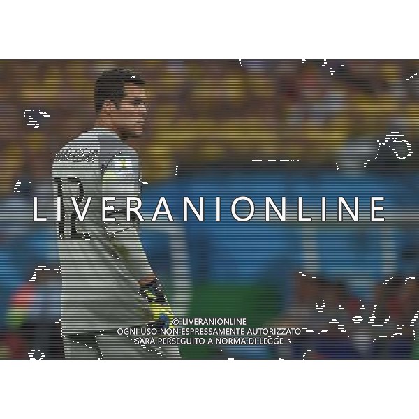 FIFA World Cup Brasile 2014 Gruppo A San Paolo - 12.06.2014 Brasile-Croazia Nella Foto:Julio Cesar /Ph.Vitez-Ag. Aldo Liverani