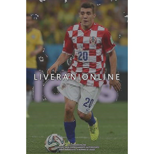 FIFA World Cup Brasile 2014 Gruppo A San Paolo - 12.06.2014 Brasile-Croazia Nella Foto:Kovacic Mateo /Ph.Vitez-Ag. Aldo Liverani