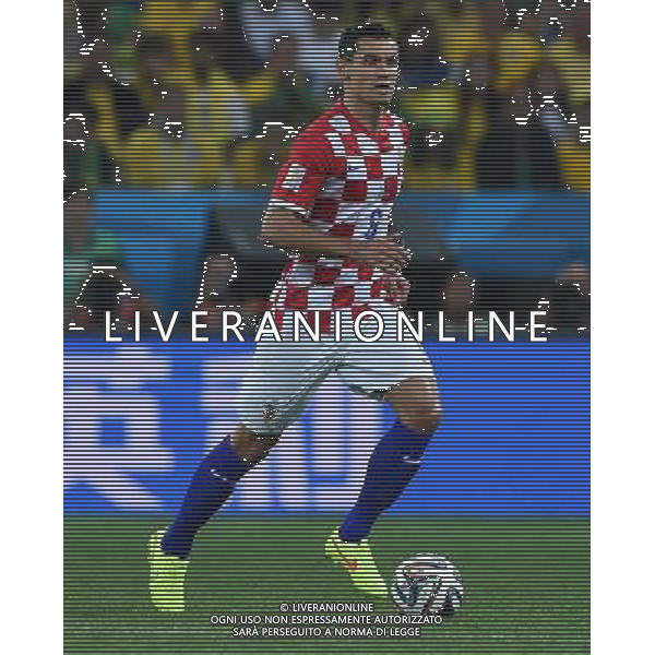 FIFA World Cup Brasile 2014 Gruppo A San Paolo - 12.06.2014 Brasile-Croazia Nella Foto:Lovren Dejan /Ph.Vitez-Ag. Aldo Liverani