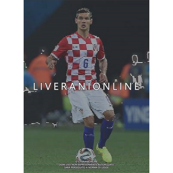 FIFA World Cup Brasile 2014 Gruppo A San Paolo - 12.06.2014 Brasile-Croazia Nella Foto:Lovren Dejan /Ph.Vitez-Ag. Aldo Liverani