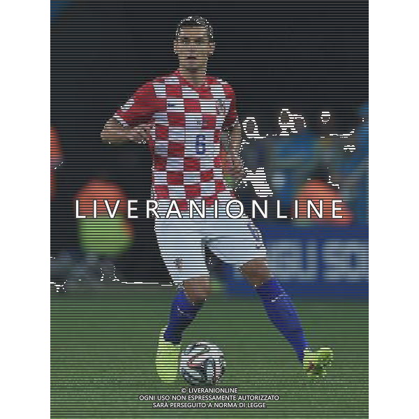 FIFA World Cup Brasile 2014 Gruppo A San Paolo - 12.06.2014 Brasile-Croazia Nella Foto:Lovren Dejan /Ph.Vitez-Ag. Aldo Liverani