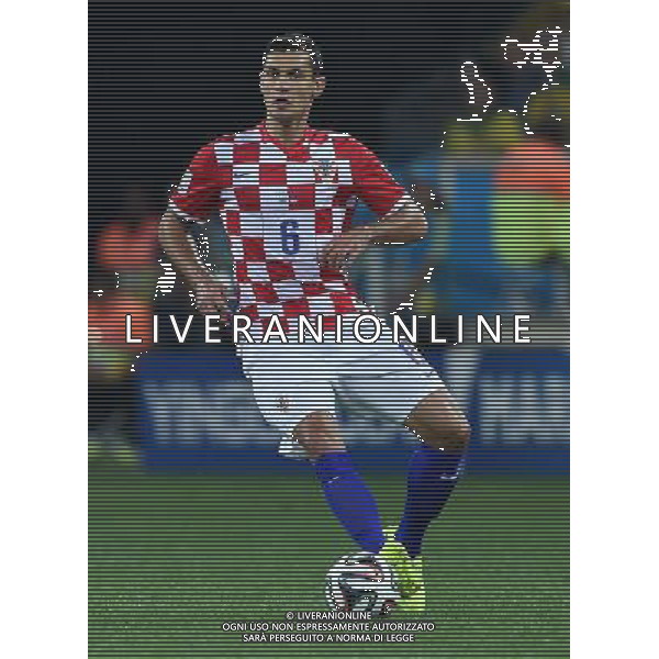 FIFA World Cup Brasile 2014 Gruppo A San Paolo - 12.06.2014 Brasile-Croazia Nella Foto:Lovren Dejan /Ph.Vitez-Ag. Aldo Liverani