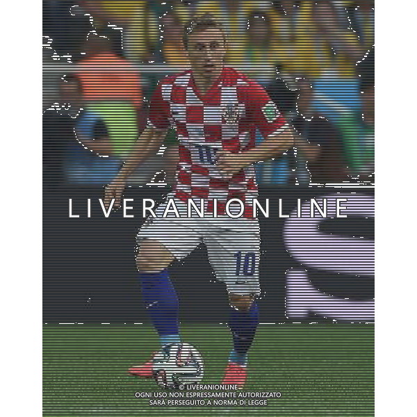 FIFA World Cup Brasile 2014 Gruppo A San Paolo - 12.06.2014 Brasile-Croazia Nella Foto:Modric Luka /Ph.Vitez-Ag. Aldo Liverani