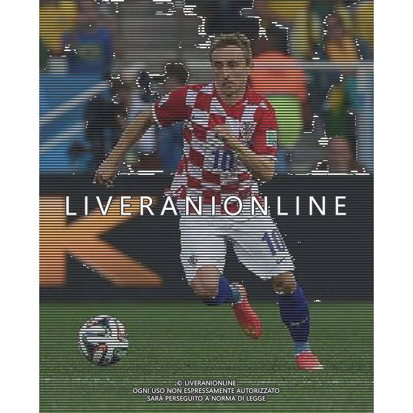 FIFA World Cup Brasile 2014 Gruppo A San Paolo - 12.06.2014 Brasile-Croazia Nella Foto:Modric Luka /Ph.Vitez-Ag. Aldo Liverani