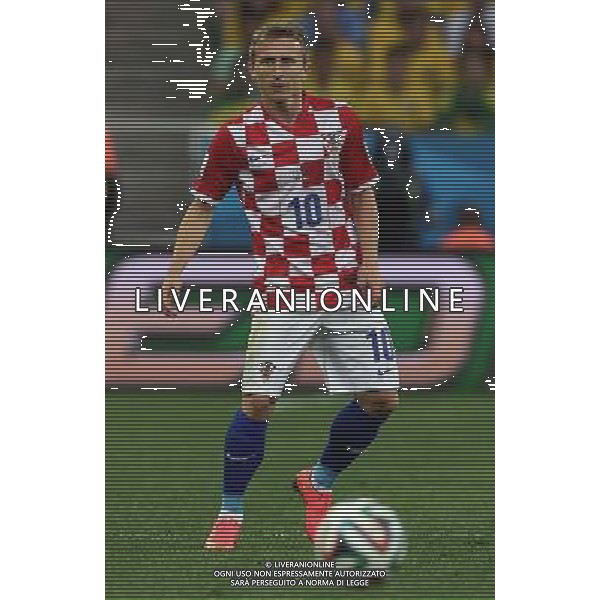 FIFA World Cup Brasile 2014 Gruppo A San Paolo - 12.06.2014 Brasile-Croazia Nella Foto:Modric Luka /Ph.Vitez-Ag. Aldo Liverani