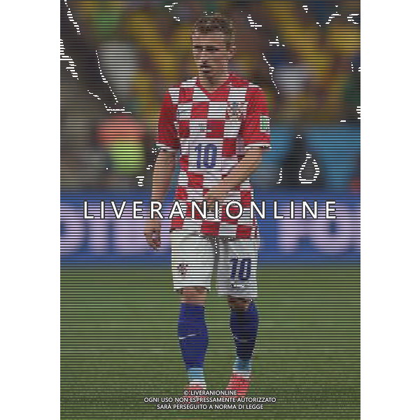 FIFA World Cup Brasile 2014 Gruppo A San Paolo - 12.06.2014 Brasile-Croazia Nella Foto:Modric Luka /Ph.Vitez-Ag. Aldo Liverani