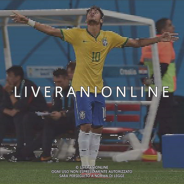 FIFA World Cup Brasile 2014 Gruppo A San Paolo - 12.06.2014 Brasile-Croazia Nella Foto:Neymar /Ph.Vitez-Ag. Aldo Liverani