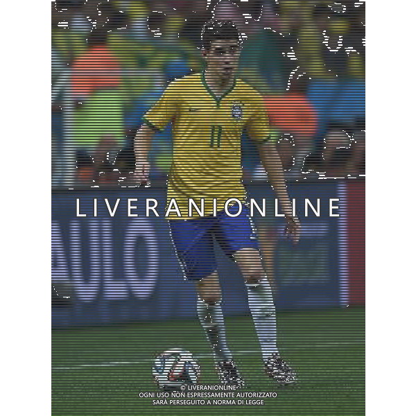 FIFA World Cup Brasile 2014 Gruppo A San Paolo - 12.06.2014 Brasile-Croazia Nella Foto:Oscar /Ph.Vitez-Ag. Aldo Liverani