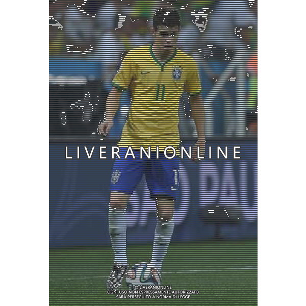 FIFA World Cup Brasile 2014 Gruppo A San Paolo - 12.06.2014 Brasile-Croazia Nella Foto:Oscar /Ph.Vitez-Ag. Aldo Liverani