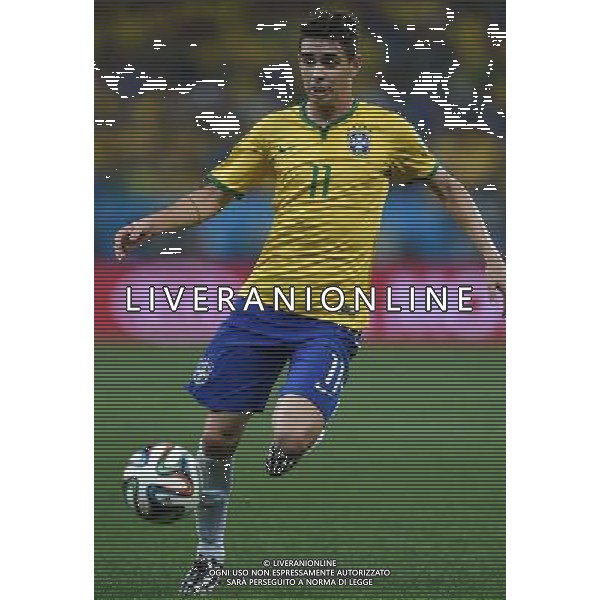 FIFA World Cup Brasile 2014 Gruppo A San Paolo - 12.06.2014 Brasile-Croazia Nella Foto:Oscar /Ph.Vitez-Ag. Aldo Liverani