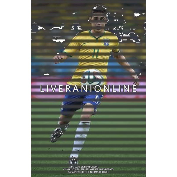 FIFA World Cup Brasile 2014 Gruppo A San Paolo - 12.06.2014 Brasile-Croazia Nella Foto:Oscar /Ph.Vitez-Ag. Aldo Liverani