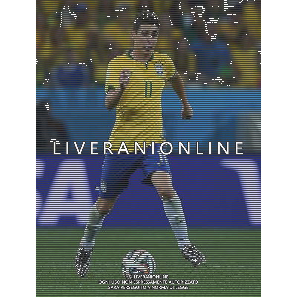 FIFA World Cup Brasile 2014 Gruppo A San Paolo - 12.06.2014 Brasile-Croazia Nella Foto:Oscar /Ph.Vitez-Ag. Aldo Liverani