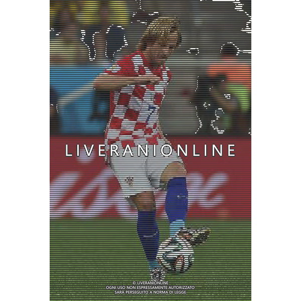 FIFA World Cup Brasile 2014 Gruppo A San Paolo - 12.06.2014 Brasile-Croazia Nella Foto:Rakitic Ivan /Ph.Vitez-Ag. Aldo Liverani