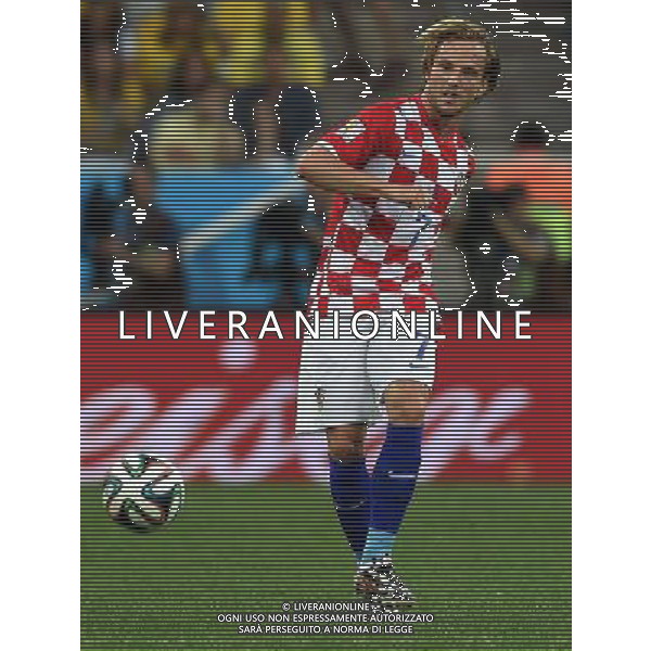 FIFA World Cup Brasile 2014 Gruppo A San Paolo - 12.06.2014 Brasile-Croazia Nella Foto:Rakitic Ivan /Ph.Vitez-Ag. Aldo Liverani