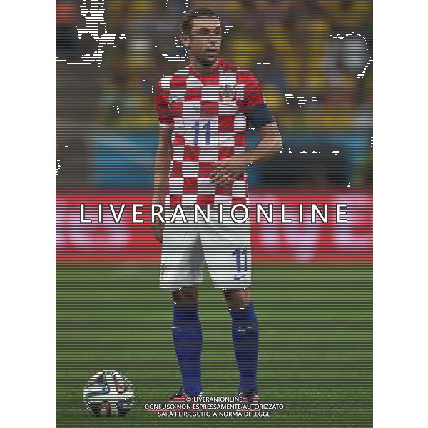 FIFA World Cup Brasile 2014 Gruppo A San Paolo - 12.06.2014 Brasile-Croazia Nella Foto:Srna Darijo /Ph.Vitez-Ag. Aldo Liverani