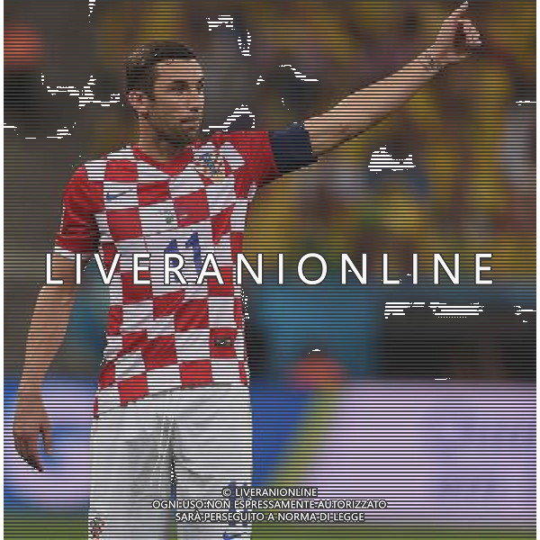 FIFA World Cup Brasile 2014 Gruppo A San Paolo - 12.06.2014 Brasile-Croazia Nella Foto:Srna Darijo /Ph.Vitez-Ag. Aldo Liverani