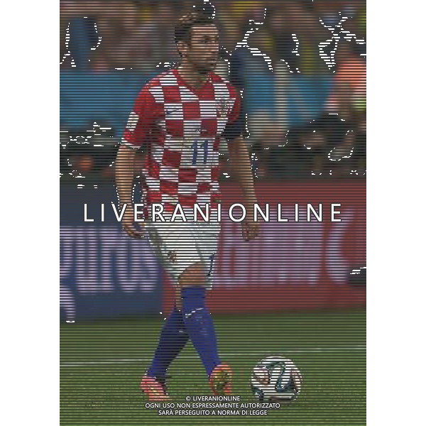 FIFA World Cup Brasile 2014 Gruppo A San Paolo - 12.06.2014 Brasile-Croazia Nella Foto:Srna Darijo /Ph.Vitez-Ag. Aldo Liverani