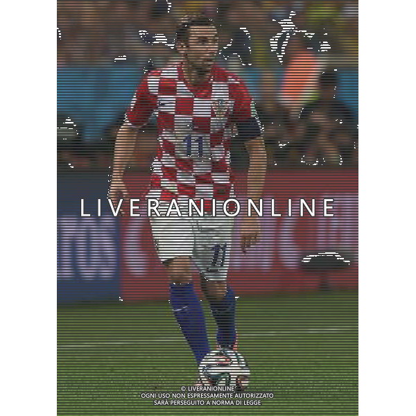 FIFA World Cup Brasile 2014 Gruppo A San Paolo - 12.06.2014 Brasile-Croazia Nella Foto:Srna Darijo /Ph.Vitez-Ag. Aldo Liverani