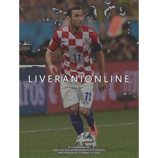 FIFA World Cup Brasile 2014 Gruppo A San Paolo - 12.06.2014 Brasile-Croazia Nella Foto:Srna Darijo /Ph.Vitez-Ag. Aldo Liverani