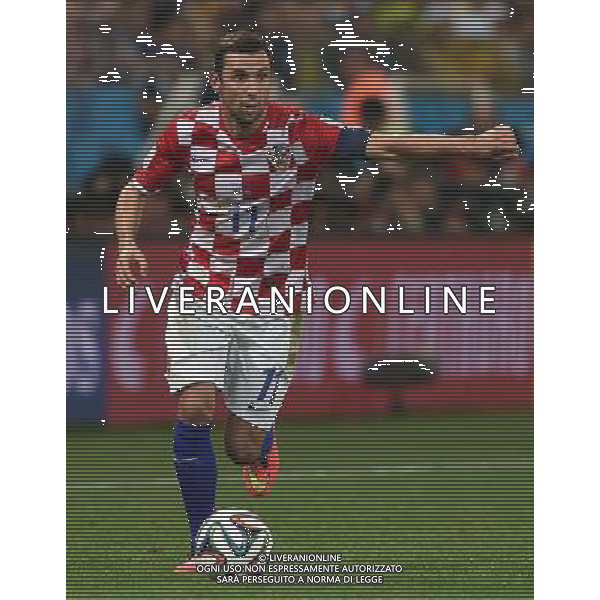 FIFA World Cup Brasile 2014 Gruppo A San Paolo - 12.06.2014 Brasile-Croazia Nella Foto:Srna Darijo /Ph.Vitez-Ag. Aldo Liverani