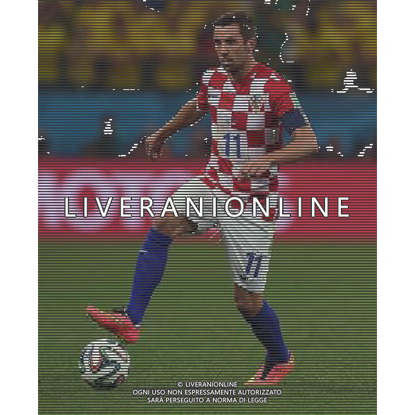 FIFA World Cup Brasile 2014 Gruppo A San Paolo - 12.06.2014 Brasile-Croazia Nella Foto:Srna Darijo /Ph.Vitez-Ag. Aldo Liverani