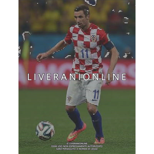 FIFA World Cup Brasile 2014 Gruppo A San Paolo - 12.06.2014 Brasile-Croazia Nella Foto:Srna Darijo /Ph.Vitez-Ag. Aldo Liverani